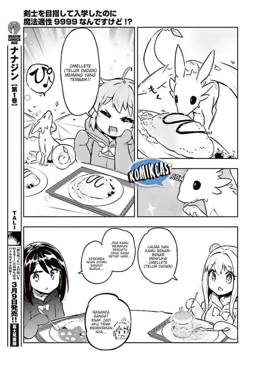 Kenshi wo Mezashite Nyuugaku shita no ni Mahou Tekisei 9999 nan desu kedo!? Chapter 15 Bahasa Indonesia